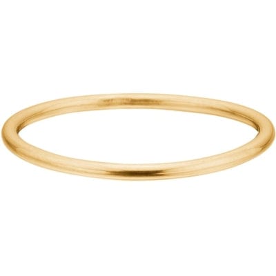 Enamel TILBEHØR Ring, Simple gold 925S/GP