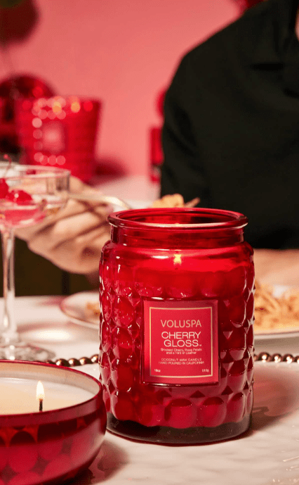 Voluspa INTERIØR Cherry Gloss Large Jar