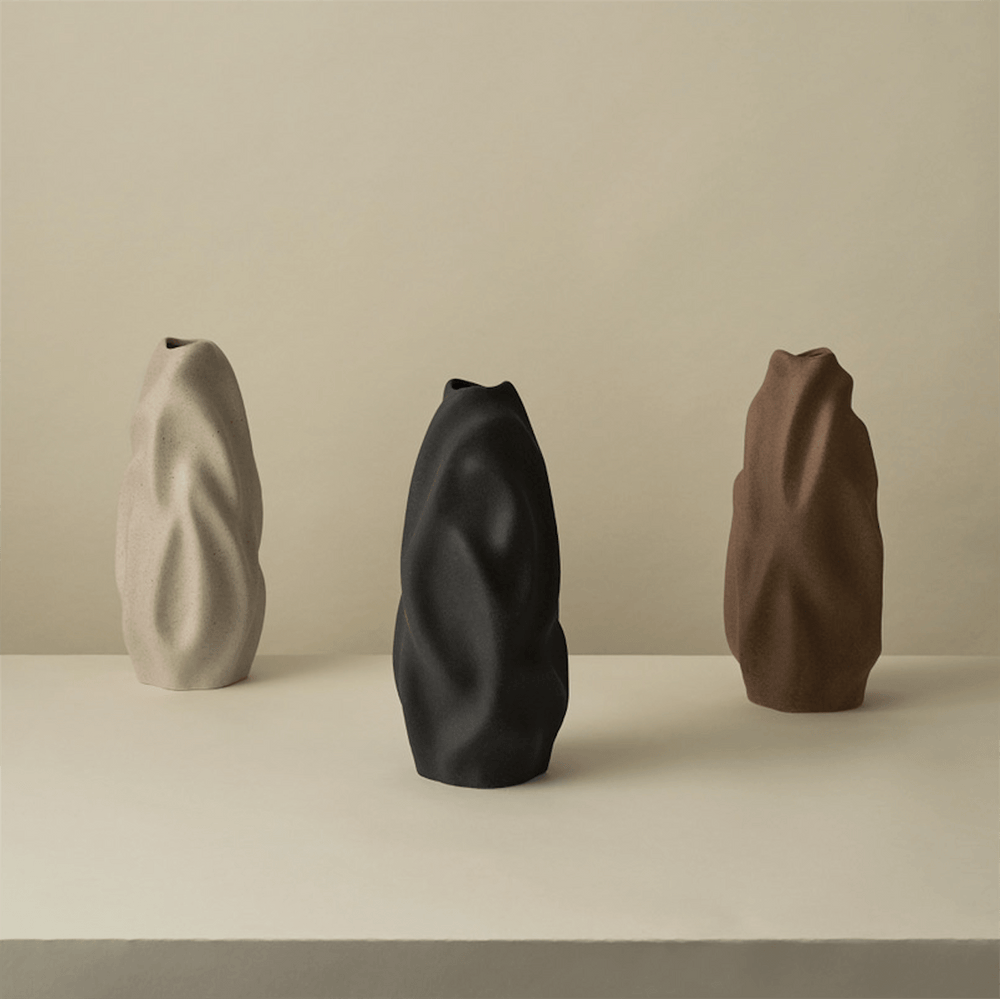 Cooee INTERIØR Drift Vase 30 cm Walnut