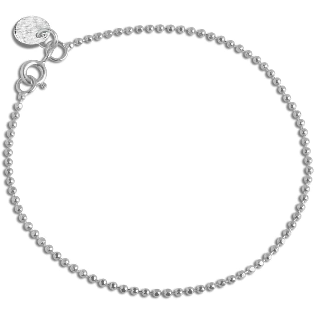 Enamel TILBEHØR Bracelet, Ball Chain 17,5cm 925S