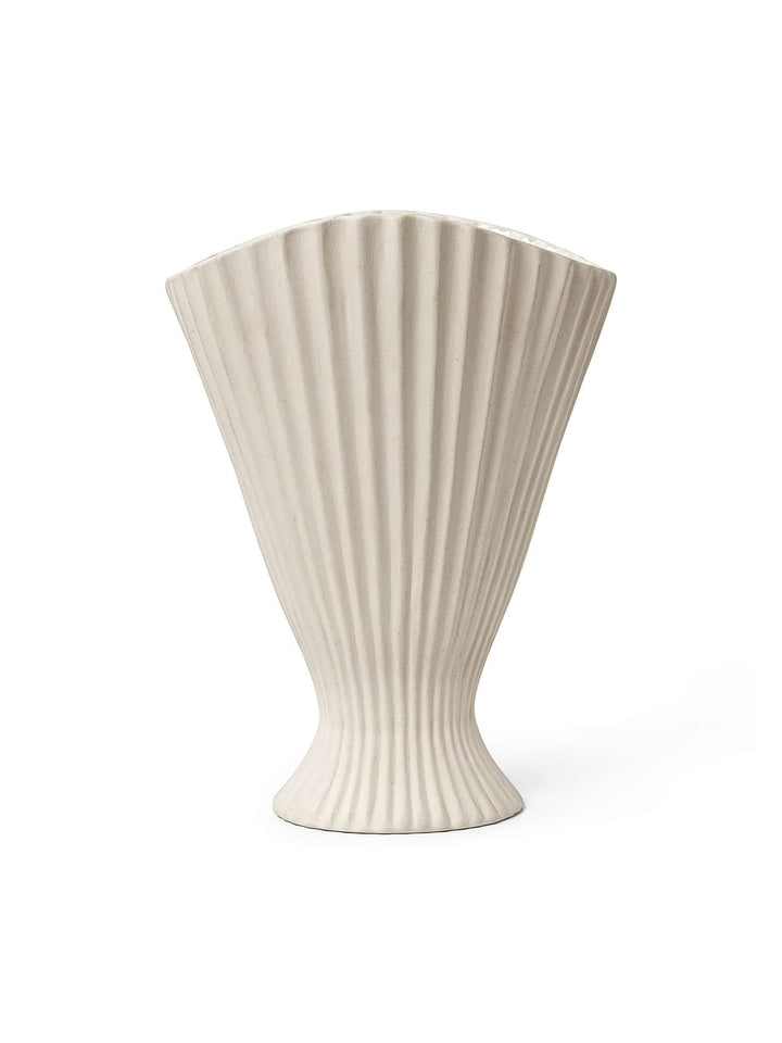 Ferm Living INTERIØR Fountain Vase - Off-White