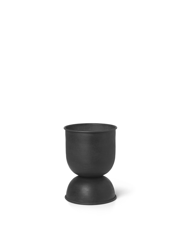 Ferm Living INTERIØR Hourglass Pot- Extra Small Black