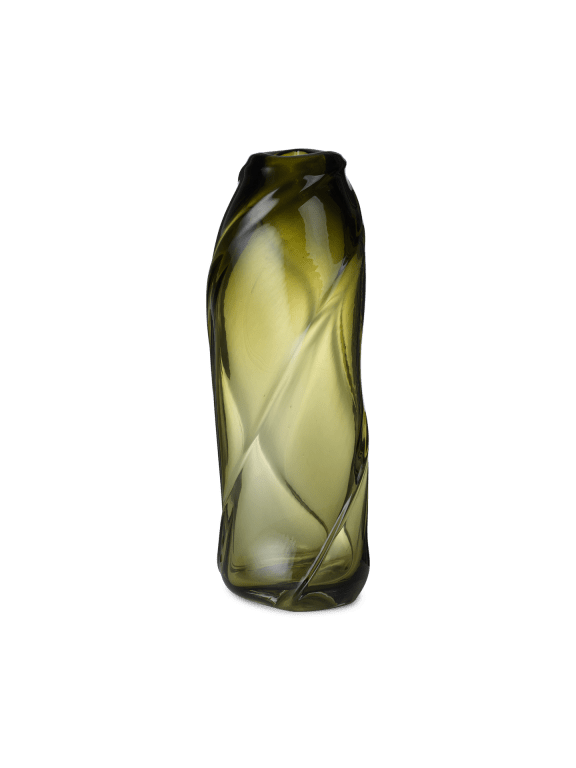 Ferm Living INTERIØR Water Swirl Vase Tall Amber