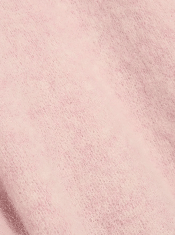 HOLZWEILER KLÆR Fluffy StrikkeT-skjorte Pink