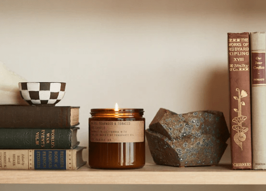 PF Candle INTERIØR Teakwood and Tobacco large No 04