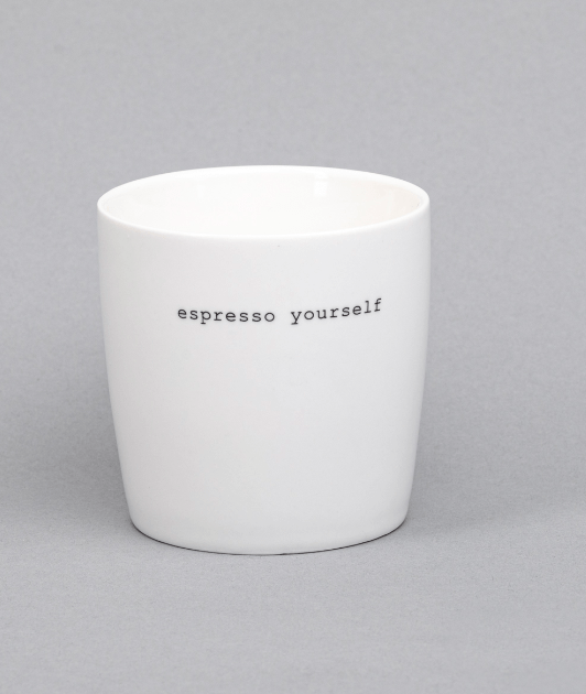 Søgne Home INTERIØR Kopp "Espresso Yourself" 100ml
