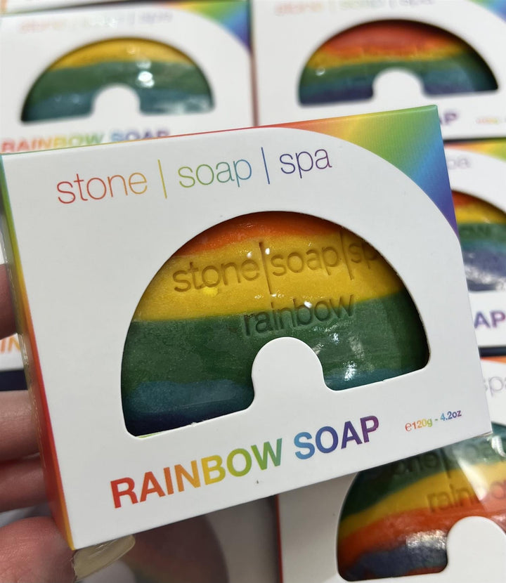 Stone Soap Spa VELVÆRE Rainbow såpe