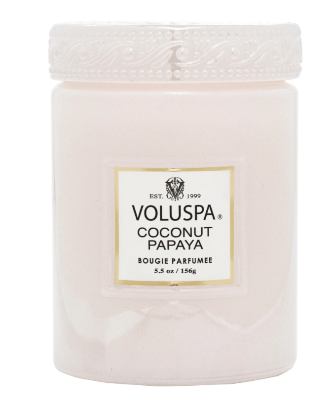 Voluspa INTERIØR Papaya Coconut Small Jar Candle 50tim
