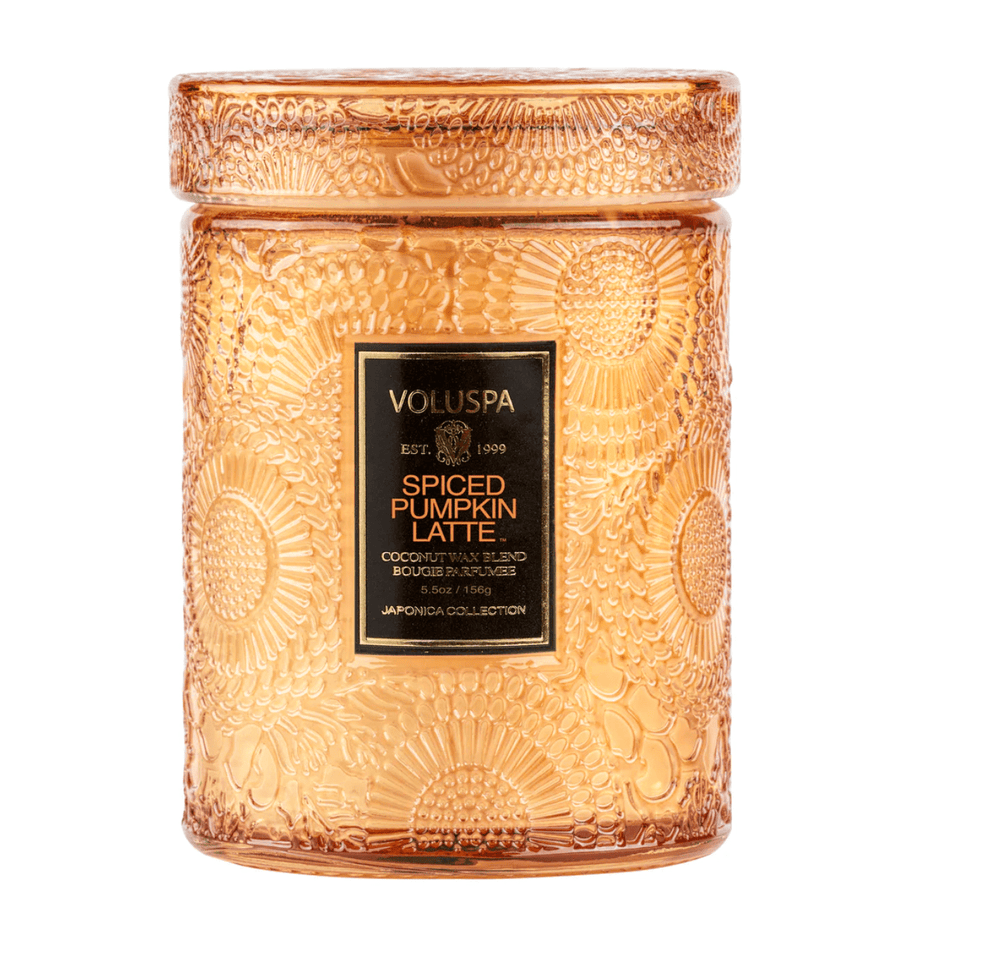 Voluspa INTERIØR Small Jar Candle Spiced Pumpkin Latte